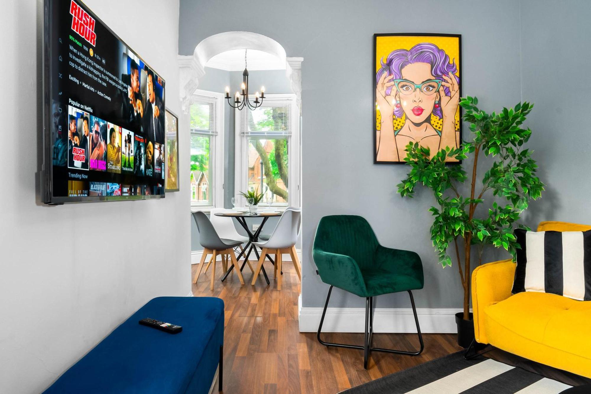Luxury Apartment - Fast Wifi - Wolverhampton 9Apc エクステリア 写真